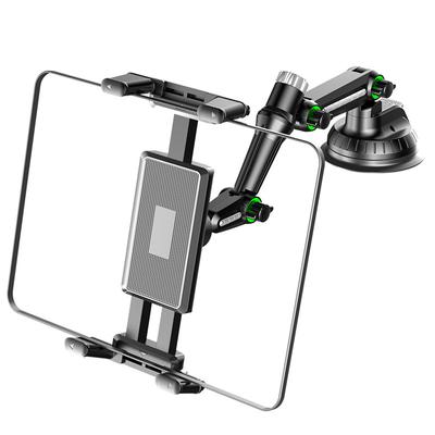 Uchwyt na tablet samochodowy Długie ramię Mocowanie na przyssawkę Do Ipad Pro Air 4-13 cali Do tabletu Xiaomi SUV Ciężarówka Szyba okno