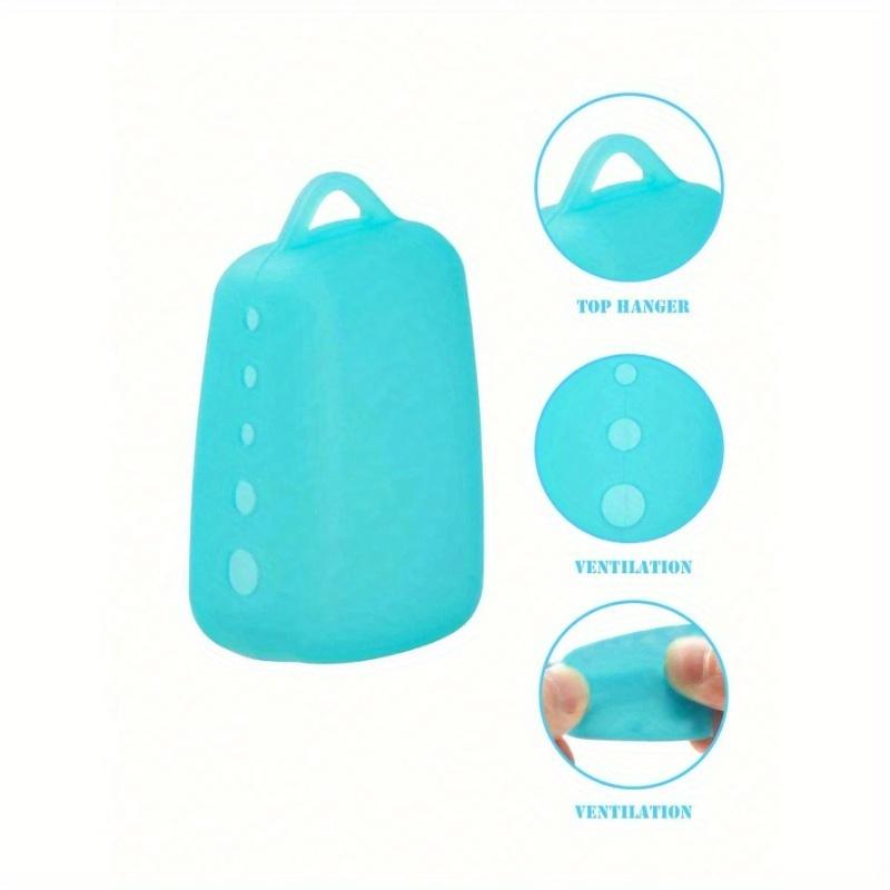 Silica Gel Portable Toothbrush Case - Keep Your Toothbrush Clean & Safe On The Go!Travel Essentials, Travel Organizer for Beach, Summer Vacation Back