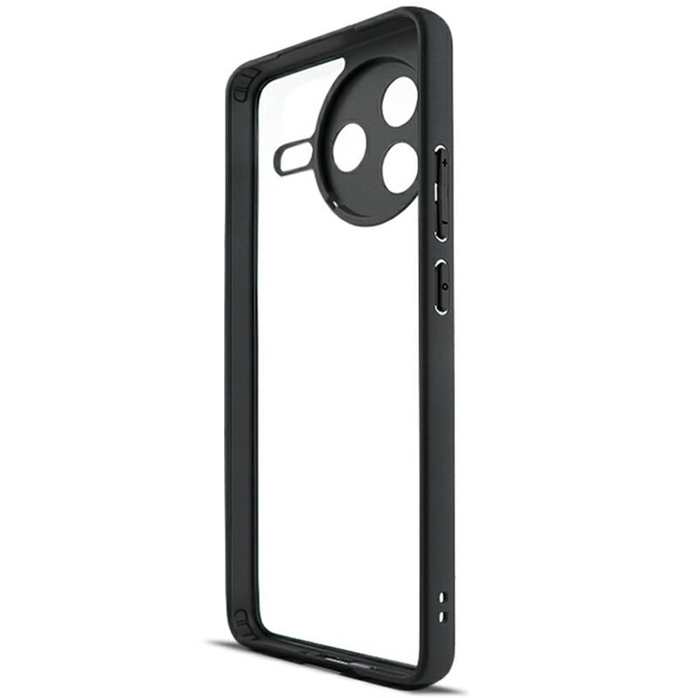 For Xiaomi Poco F7 Pro 5G/Redmi K80 5G Case Shockproof PC+TPU Clear Back Phone Cover