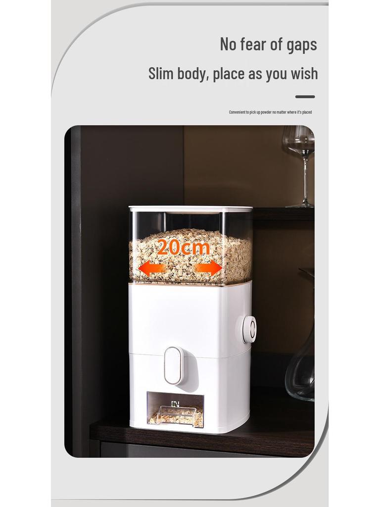 Versiegelter Mehl- und Reisspeicherbehälter in Lebensmittelqualität, insekten- und feuchtigkeitsdicht