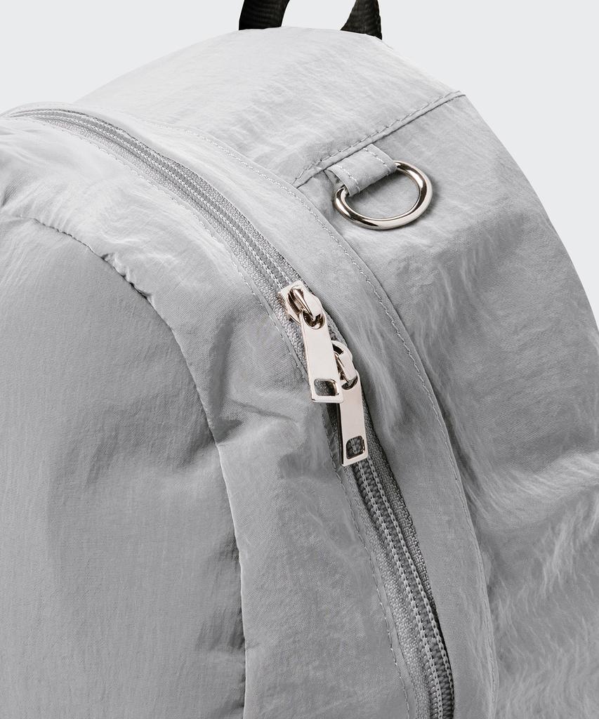 Musinsa Standard Woman Women'S Bright String Pocket Backpack [Light Grey]