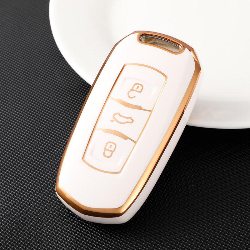 Geely Emgrand & Boyue Key Case Set: Million Edition, Xingyue L, Xingrui, Binrui Fashion Gold Edge Models