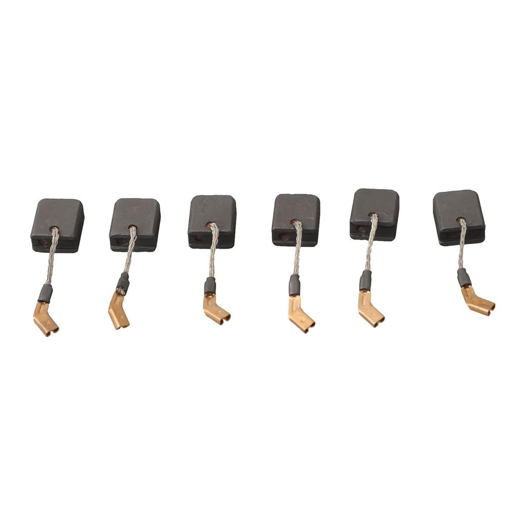 Replacement Set 6PCS Carbon Brushes for N421362/DWE4217/DWE4238 Angle Grinder to Maintain Efficient Motor Performance