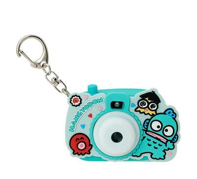 Sanrio Hangyodon Kameraförmiger Licht- und Sucher-Schlüsselanhänger ( Miniaturspielzeug ) Japan NEU Sanrio Charaktere