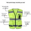 Oxford Cloth High-Visibility Reflective Safety Vest