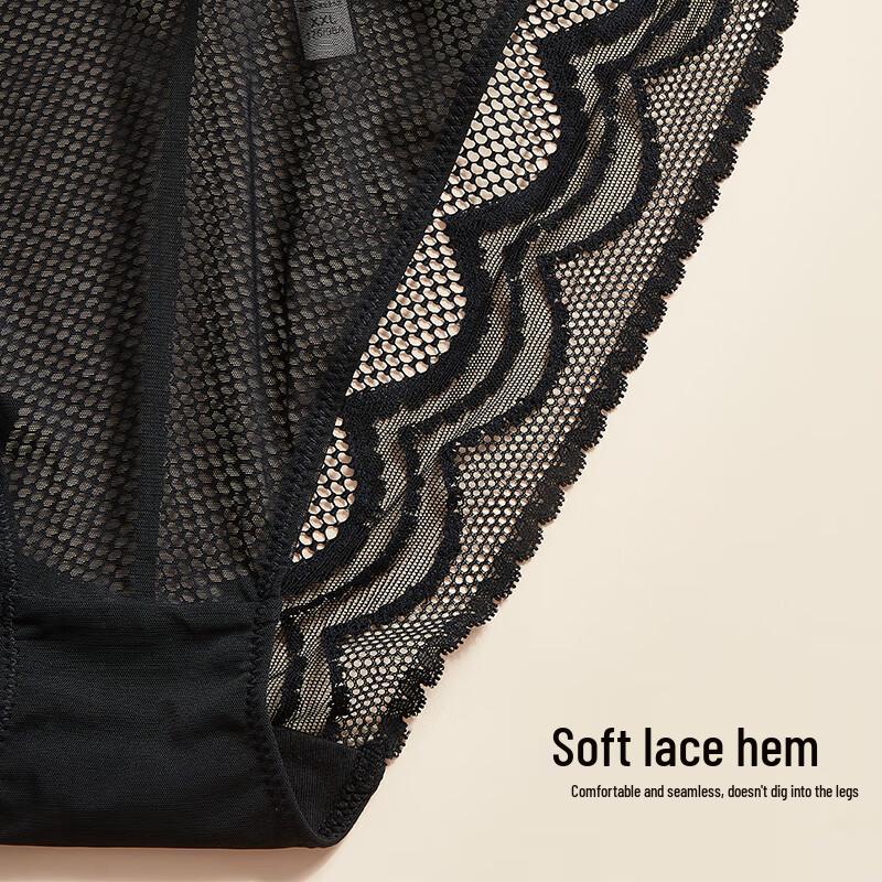 JOAE Women's Sexy Lace Breathable Triangle Panties