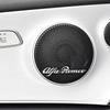 ZHA3 3D Car Audio Stereo Speaker Badge Sticker Decal Accessories For Alfa Romeo Giulia Stelvio Giulietta 156 159 147 Mito Tonale GT