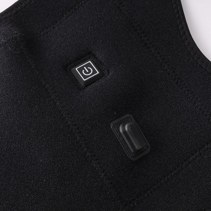 Electronic Shoulder Wrap Pad Brace Heated Support Hot Therapy Pain Relief Belt