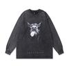 TKPA Doberman Vintage Crew Neck Unisex T-Shirt – Washed, Retro High Street Style, Loose Fit, Short Sleeve Streetwear