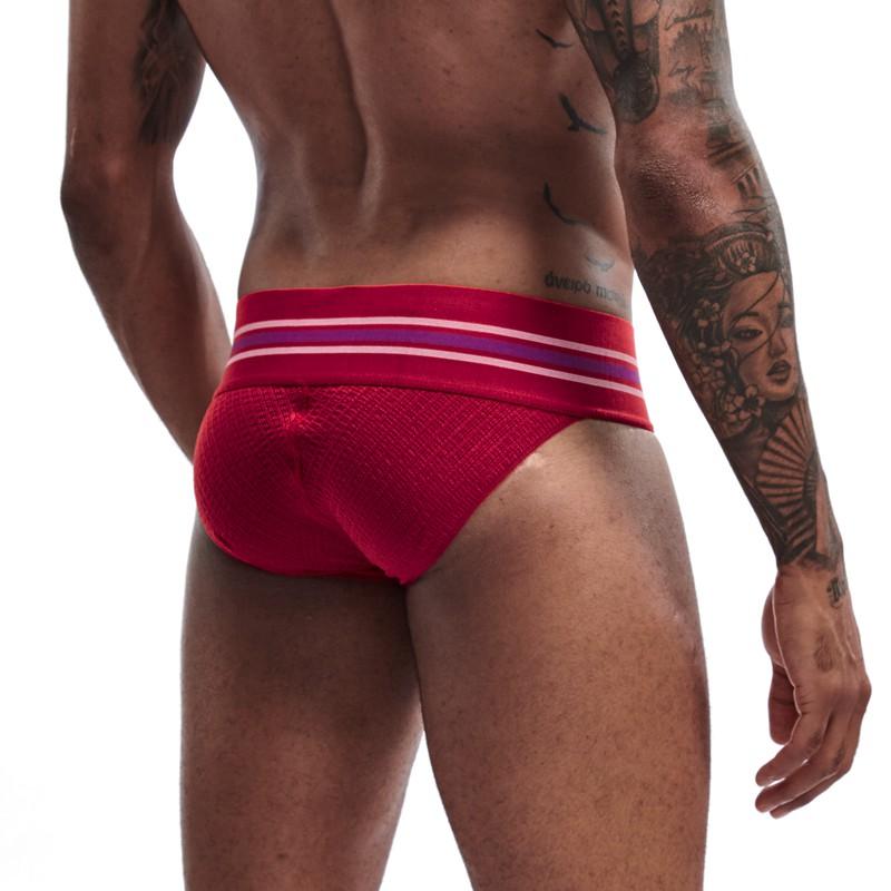 Kalsonger JOCKMAIL Mode Sexiga Låg Midja Sport Herrkalsonger 2.7in Extra Bred Midjeresår Blandade Material Kalsonger Vardag Casual Fest Klubb Shorts