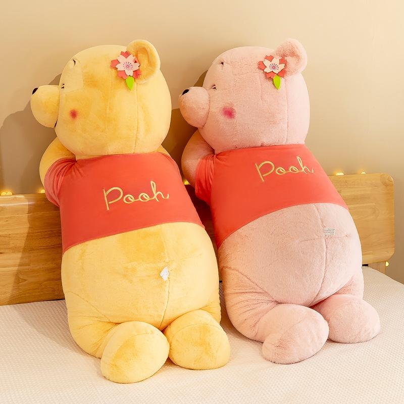New Doll Party Style Bee Winnie The Pooh Plush Toy Doll Cute Rabbit Hair Big Bear Doll Children's Doll