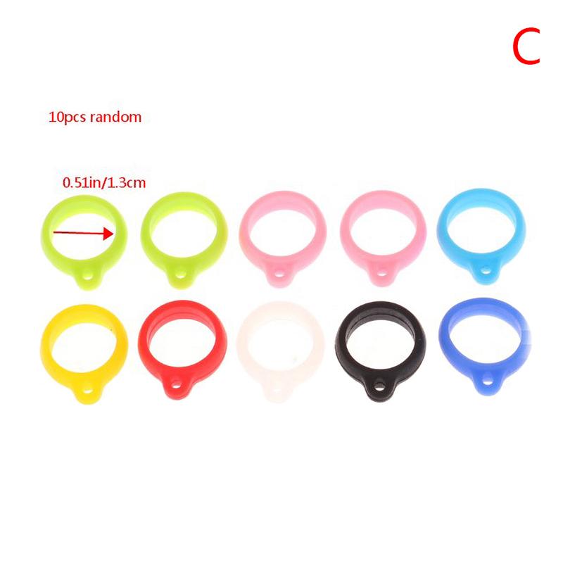 10Pcs 8Mm/13Mm/20Mm/16Mm Silicone Ring Bands Silicon Rings