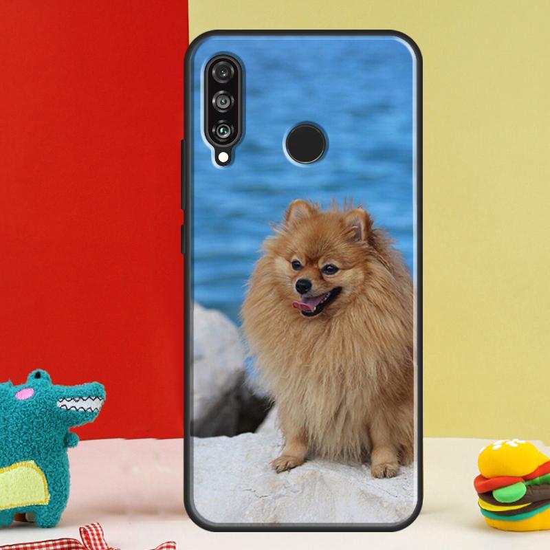 Pomeranian Dog For Huawei P30 Pro P60 P50 P20 P40 P Smart Nova 9 5T Honor Magic 5 Lite X8 X9 a 50 70 Case