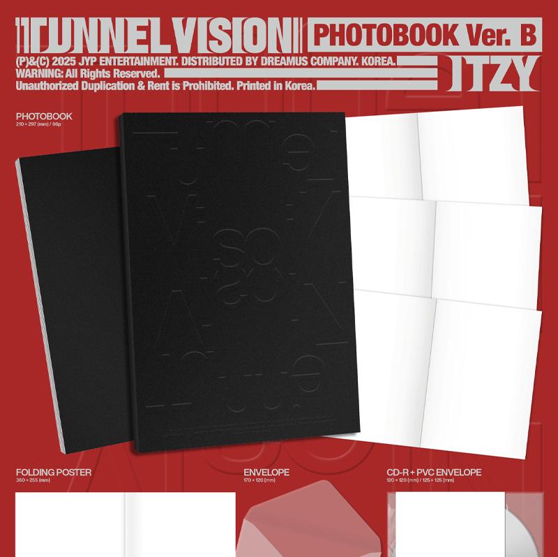 [PRE ORDER] ITZY – TUNNEL VISION (Photobook Ver.)