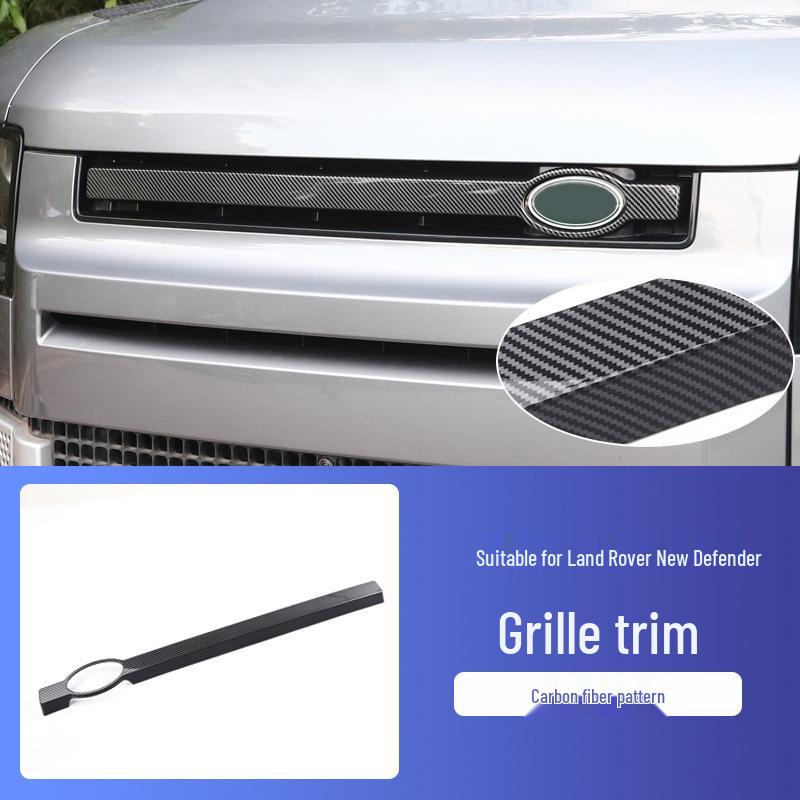 Grille Trim & Emblem for 2020-2025 Land Rover Defender: Dark Package