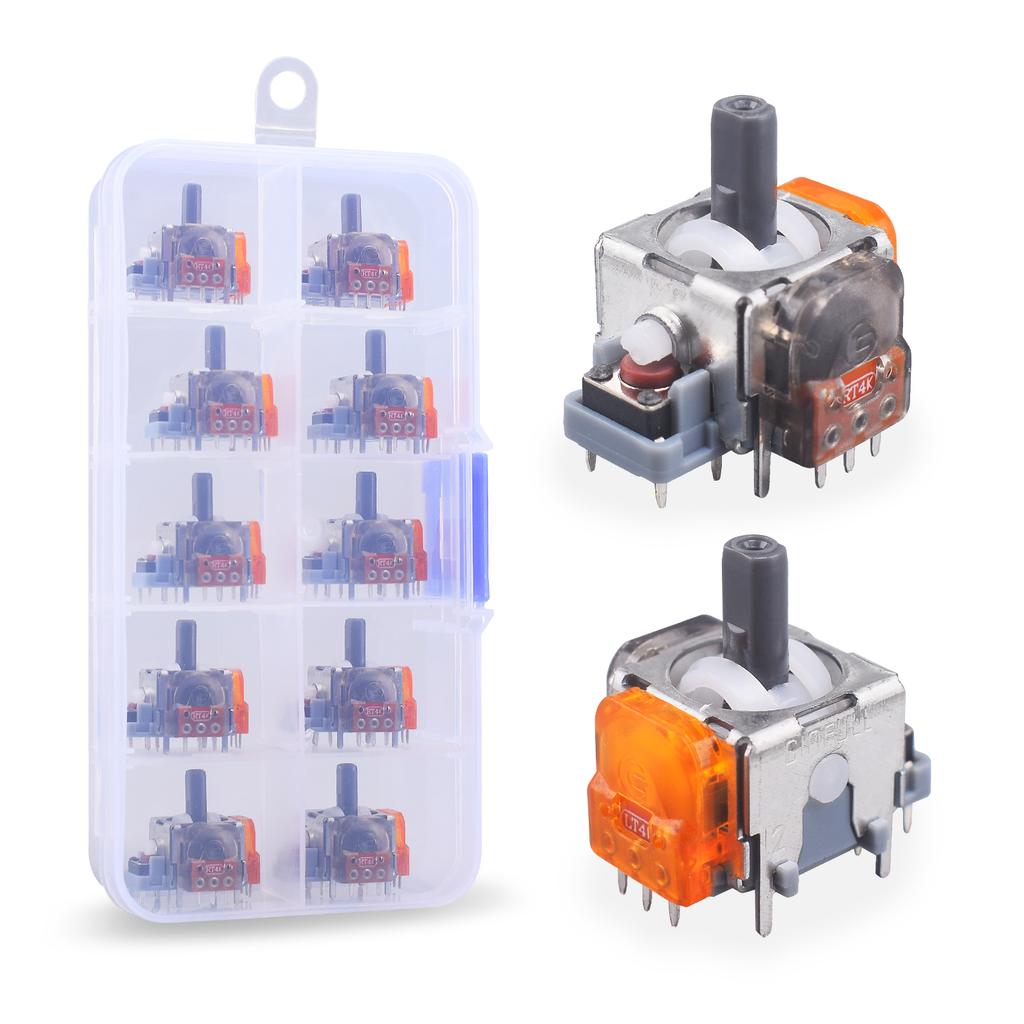 10pc/set Ginfull TMR Electromagnetic Joystick For PS5 Controller 3D Analog Stick Sensor Module For Ps4 For Xbox One Gamepad