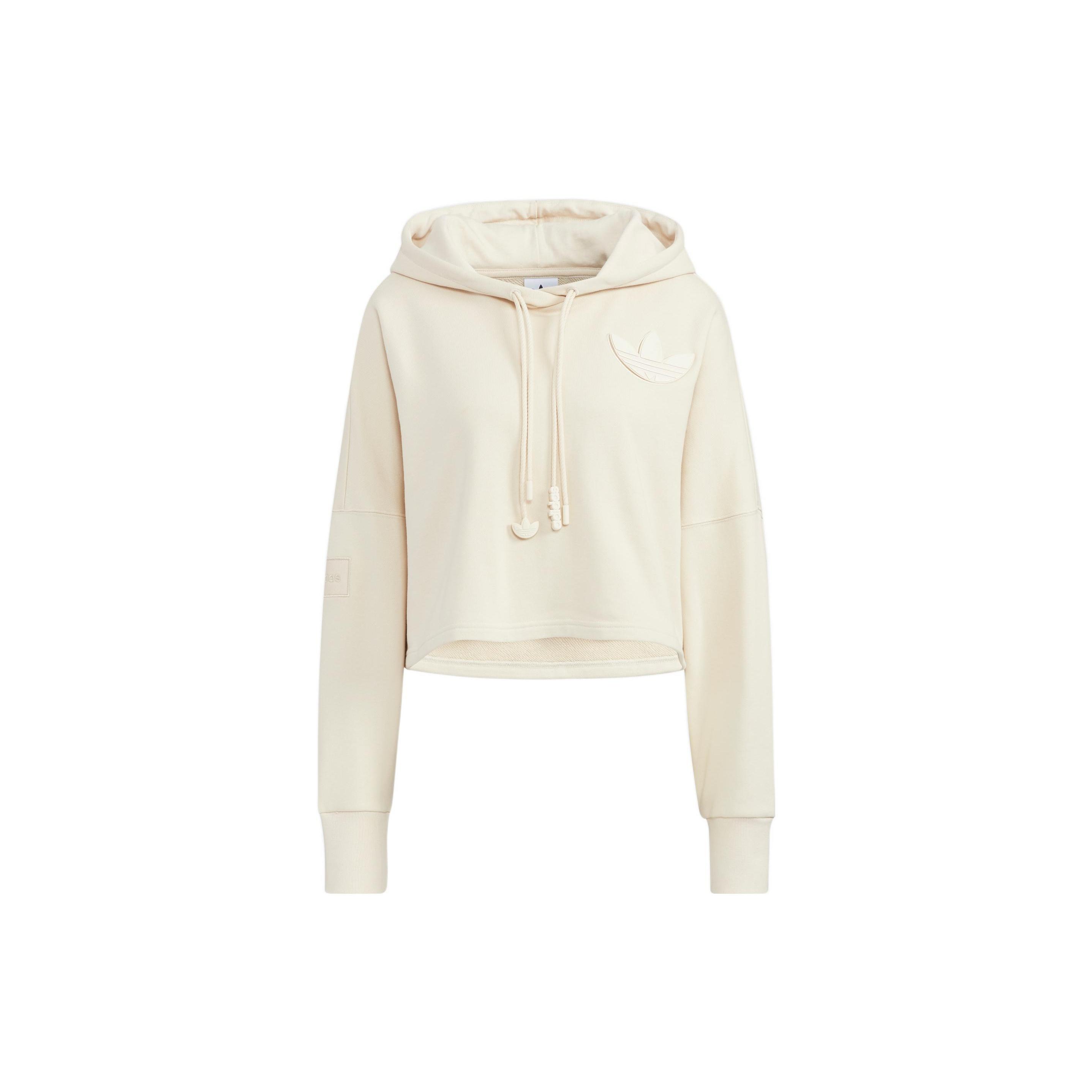 (WMNS) adidas originals Adicolor Hoodies Beige Women s HS1924 L