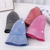European and American Trendy Brand Foreign Gas Full Diamond Flat Top Fisherman Hat Children Heavy Industry Light Luxury Fashion Show Face Small Sunscr