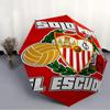 Printed Seville logo Folding Umbrella,Outdoor,Leisure,And Travel Umbrella,Durable Umbrella Fabric,Birthday And Holiday Gift