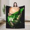 Walter White I AM THE DANGER  Knitted Blanket Velvet Breaking Bad Super Warm Throw Blanket for Car Sofa Couch Bedroom Quilt
