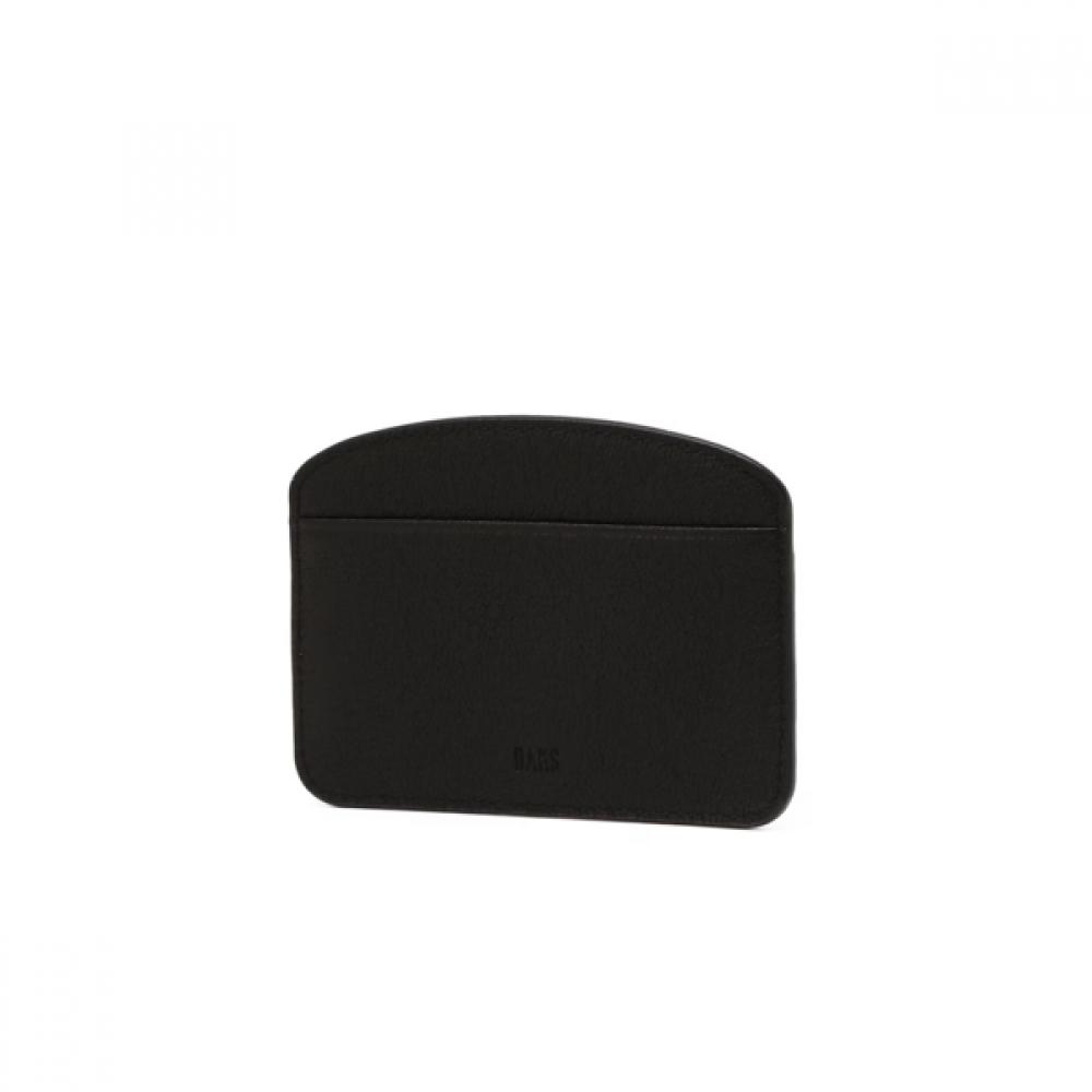 Dcho6e150bk [azella] Porte-cartes Noir Dd Logo Cuir de Vache