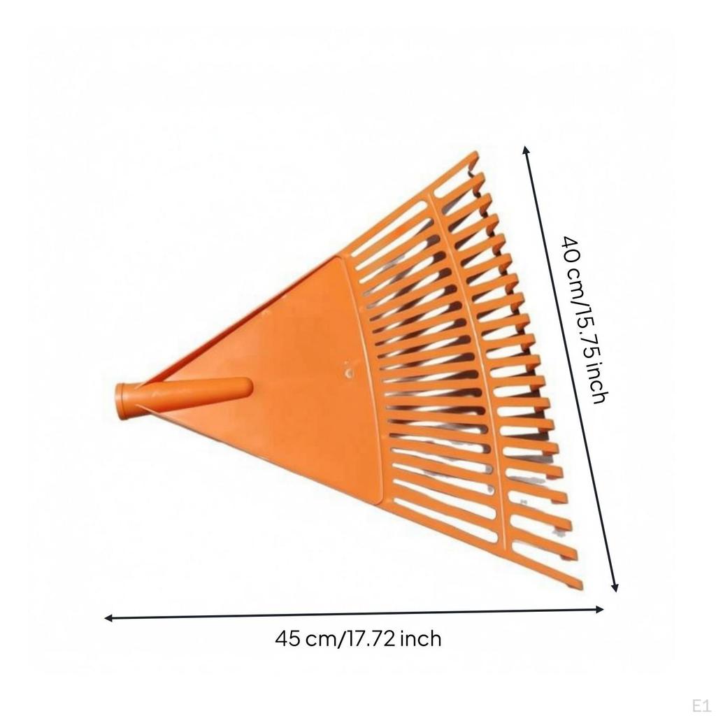 Plastic Fan Rake Easy To Use Versatile