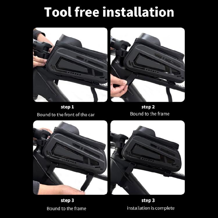 Versatiles Bicycles Phone Pouches Safe Convenient Bike Phone Holder Bag for Commuting and Outdoor Use