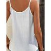 Casual Button Ladies Decoration Fashionable Camisole Black And White Green And Green