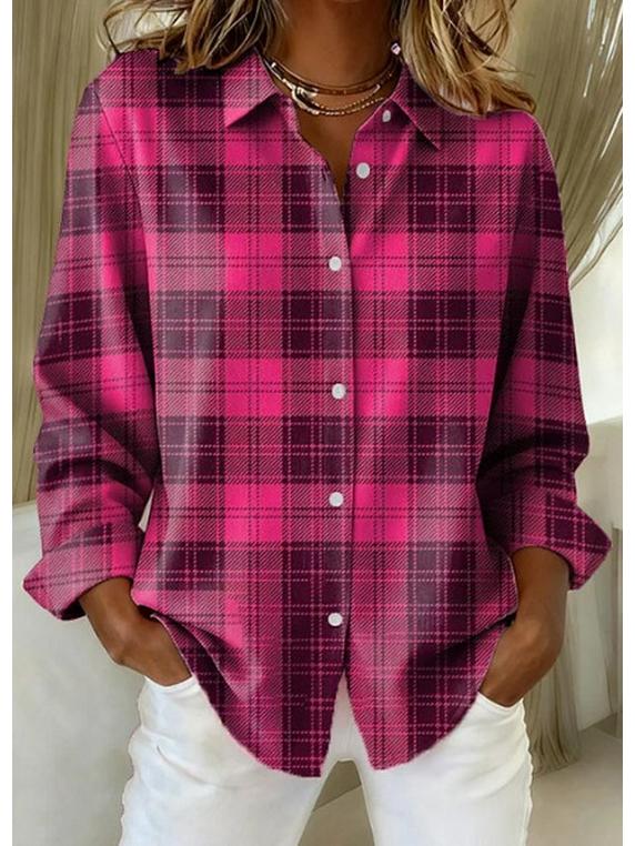 2026 Summer European & American Women's New Solid Color Simple Long-Sleeved Shirt