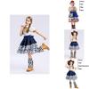 Toy Story Jessie Cosplay Dress Set With Polyester Fabric For Girls Summer Play