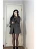 Women's Korean Mid-Length Loose Woolen Coat - Elegant Autumn/Winter Jacket