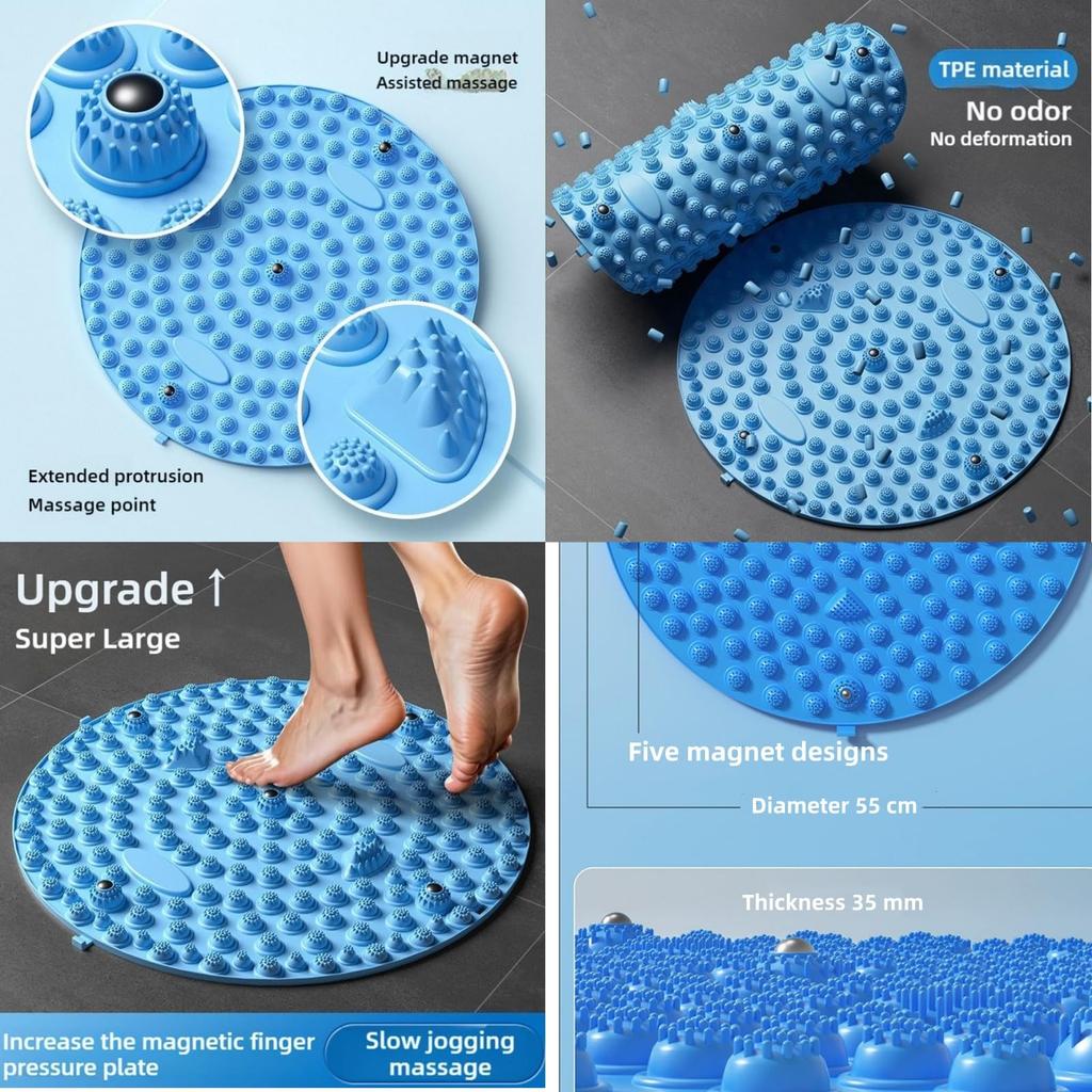 Foot Pressure Foot Pressure Point Massage Foot Sole Foot Pressure Point Pressure Foot Massager Pressure Point Acupressure Meridian Line Points, Mat,