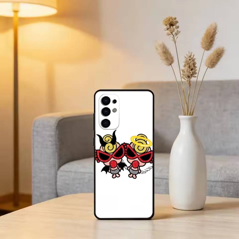 

C-cute H-Hysteric M-Min Phone Case For Samsung S25,S24,S21,S22,S23,S30,Ultra,S20,Plus,Fe,Soft Silicone Black Cover Samsung S24