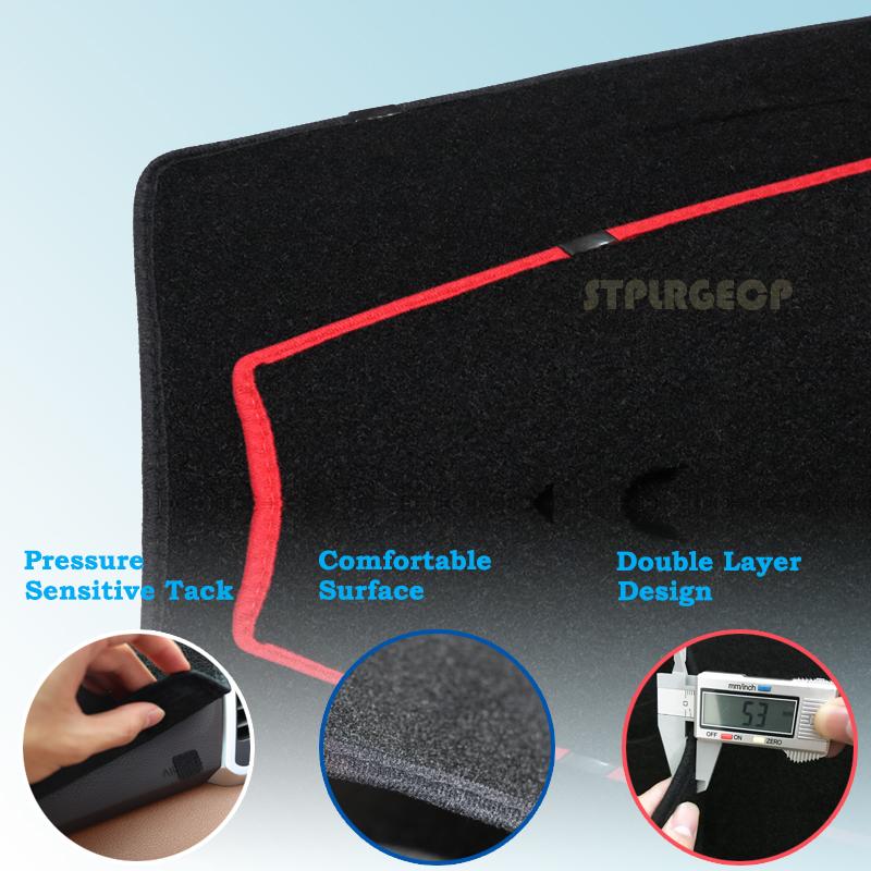 For BMW X1 F48 2016 2017 2018 2019 Without HUD Anti-Slip Dashboard Cover Protective Pad Car Accessories Sunshade Carpet