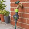 Digital Water Meter 180° Screen-Flip Water Flow Sensors Flow Rate  Outdoor Garden
