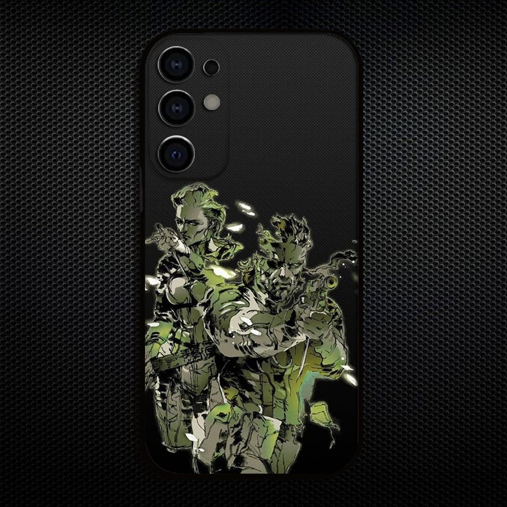 Metal Gear Solid Phone Case For Samsung S25/S24/S23/S22/S21/S20/Plus,Fe,Lite/Others Black Cover