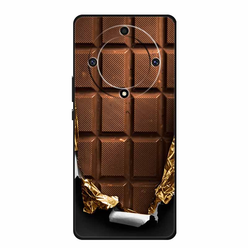For Honor X9a 5G Cover RMO-NX1 HonorX9a Soft TPU Silicone Painted Cat Phone Case for Huawei Honor X9A Coque Bumper X 9A X9 A Bag