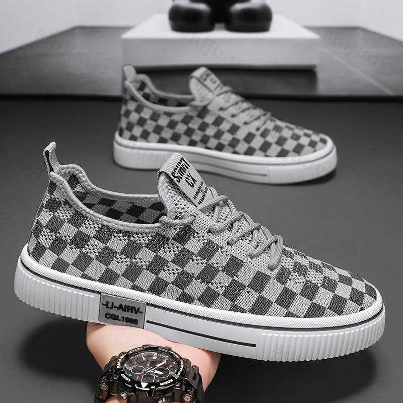 Mote Herre Fritid Sportssko Menn Mote 2025 Sommer Ny Casual Sneakers Student Casual Plattform Utendørs Vulkaniserte Løpesko