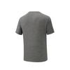 Anta Running Series Short Sleeve Knitted Shirt Summer 2026 Men Tops Castle-Gray Flower-Gray 952625109-4
