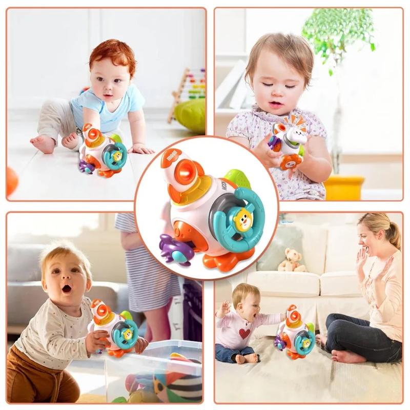 Educational Learning Toy Busy Cube Hand-On Ability Training Lock Box Fine Motor Skill Development Cube Toy For Kids