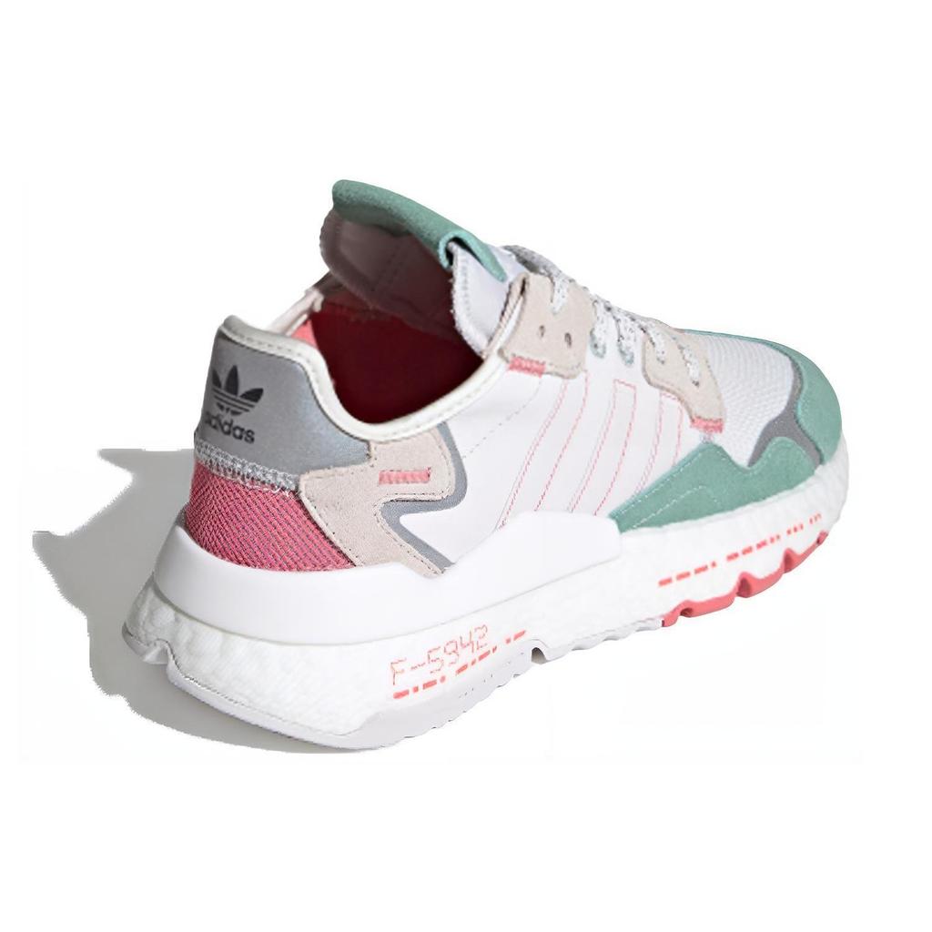 Adidas Originals Nite Jogger 'White Gray Green' Women's H03251