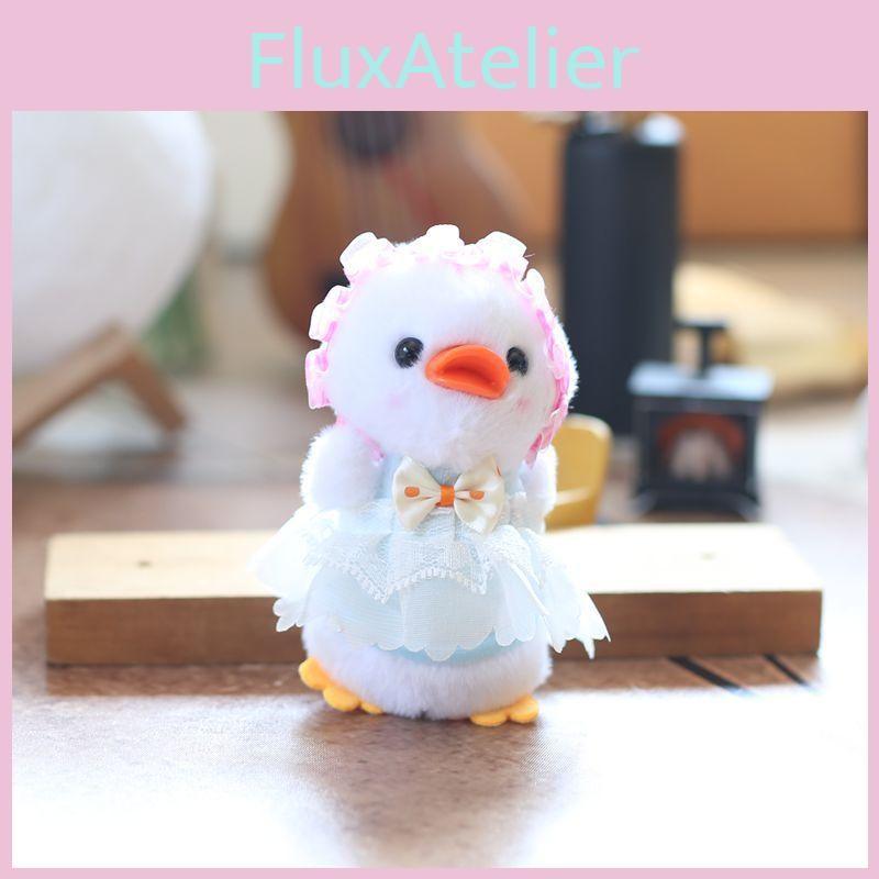 Duck Plush Cute Toy Backpack Charm Keychain Stuffed Animal Gift For Girls Boys