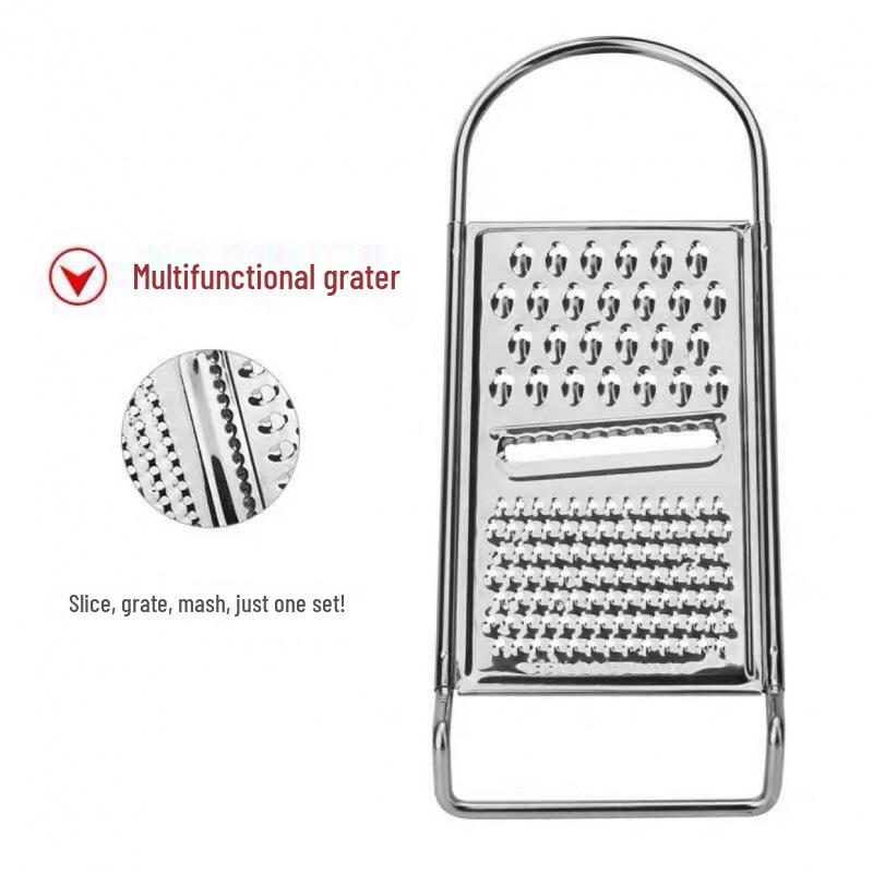 Stainless Steel Vegetable Grater and Slicer Set