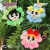 Powerpuff Girls Sakura Edition Plush Keychain Doll Charm Gift