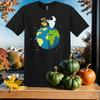 Robot Miłość Wall-E i Ewa Ziemia Koszulka T-Shirt Bluza Unisex Mężczyźni Kobiety Dzieci (S-5XL) | Koszulka Gildan dla Chłopców i Dziewcząt SY721