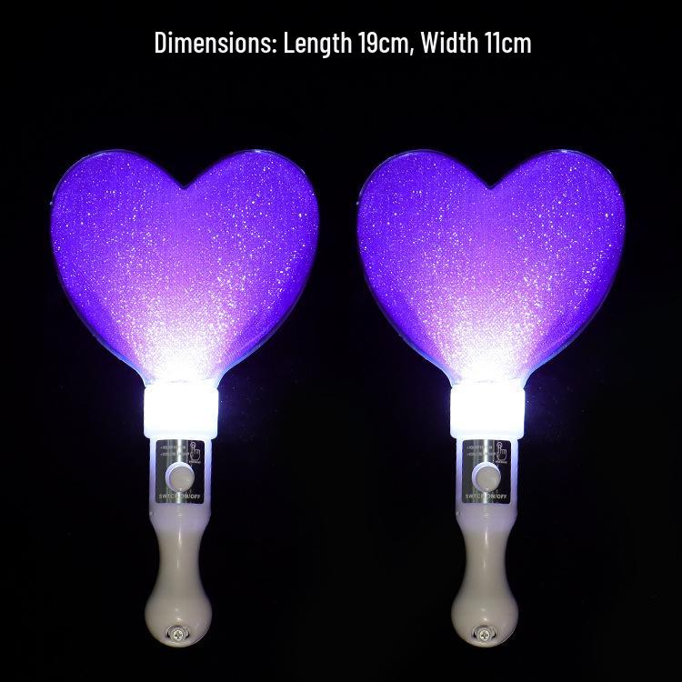Luminous Five-Pointed Star Stick Toy for Concerts and Advertising