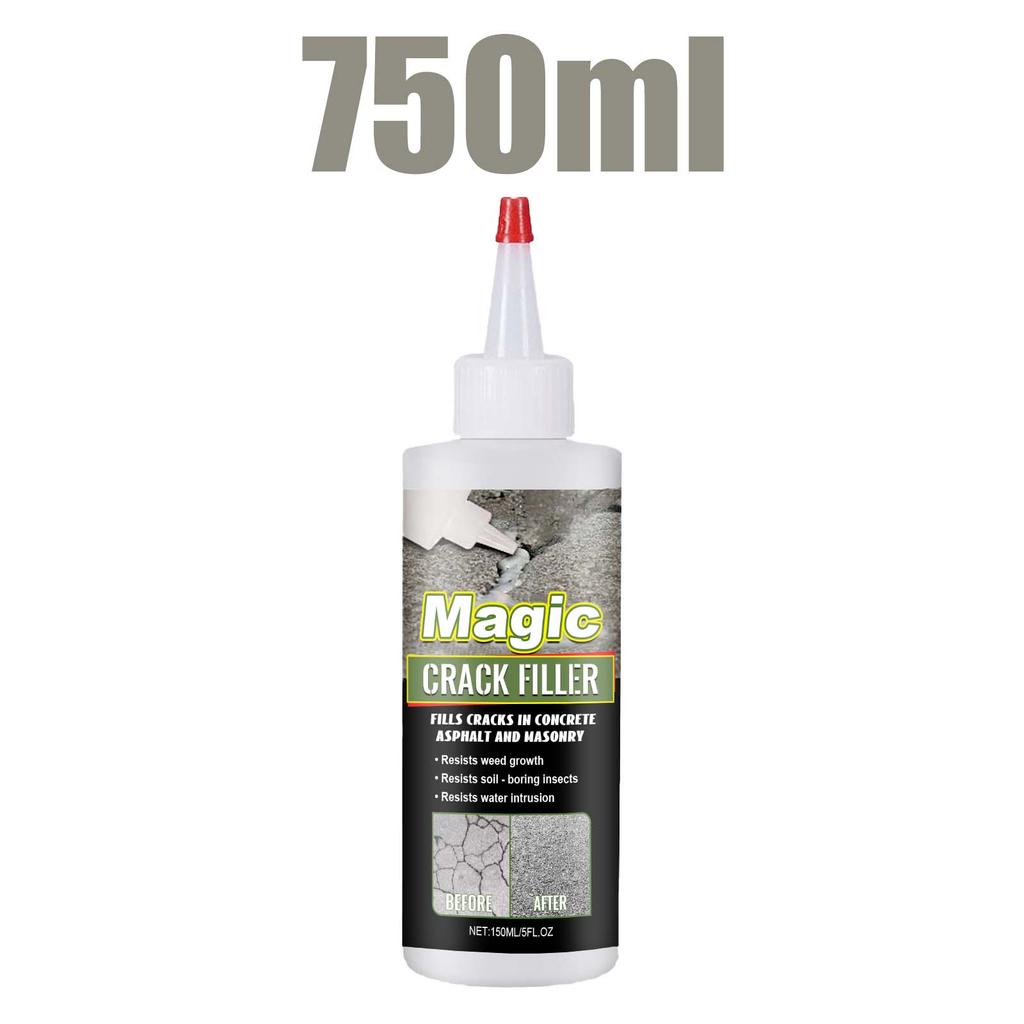 150ml Magic Concrete Crack Filler Water Activated Dry Powder Driveway Sealer Asphalt Masonry Joint Repair Waterproof Sealant