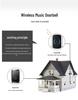Waterproof Wireless Doorbell, Long-Range, One-to-One, Electronic Ding Dong for Home & Villa with Remote Control