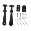 622304 Hood Latch Kit Hood Latch Straps Component Easy to Install Outdoor Sports Supplies with Mounting Hardware Replaces