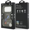 BMW M IML Metallknöpfe Dreifarbige Linien MagSafe Hülle für iPhone 17 Pro Schwarz